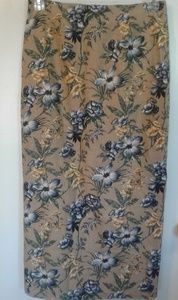 🌹 Palmoré Linen Floral Wrap Skirt 🌹